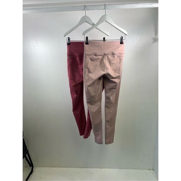 Fabletics Pair Of Athletic Leggings Pink and Burgundy Size XS - Picture 6 of 9